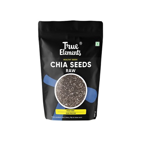 True Elements Raw Chia Seeds - 500 gms