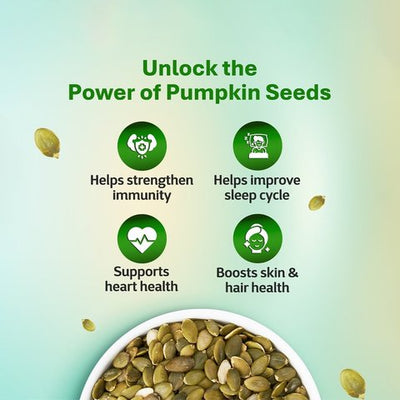 True Elements Raw Pumpkin Seeds  -  250 gms