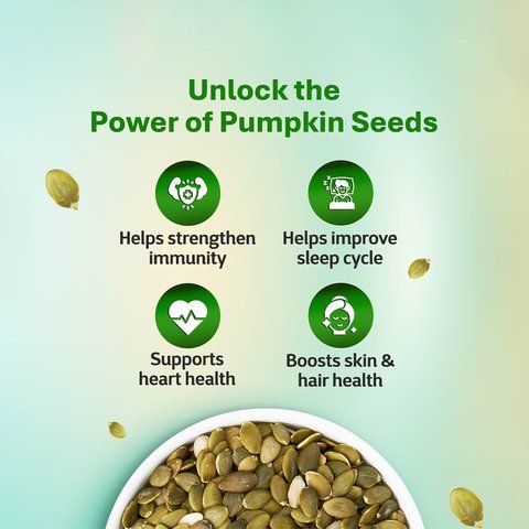True Elements Raw Pumpkin Seeds  -  250 gms