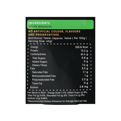 True Elements Whole Rajgira/Amaranth  -  500 gms