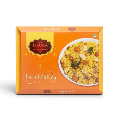 Jhama Sweets White Farali Chiwda  - 400 gms