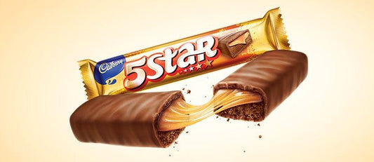 Cadbury 5-Star Chocolate (India) pack of 10 - 38 gms