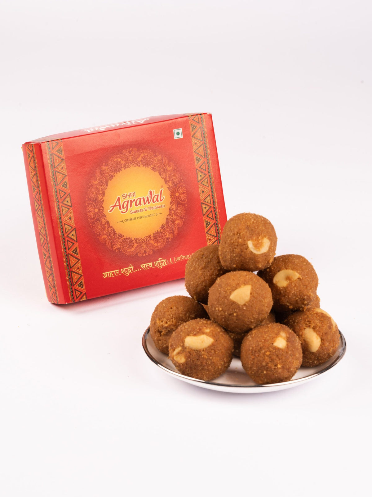 Shri Agrawal Sweets & Namkeen Besan Laddu - 500 gms