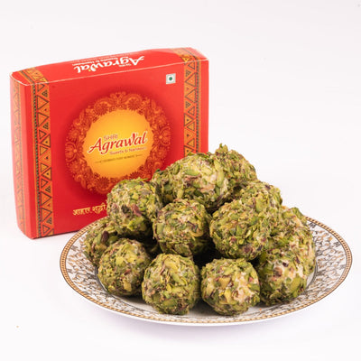 Shri Agrawal Sweets & Namkeen Choco Pista Laddu - 500 gms