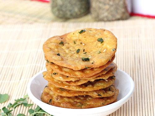 Ganesh Gruh Udyog Ghau Methi Puri - 400 gms