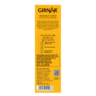 Girnar Premix Masala Chai - 140 gms