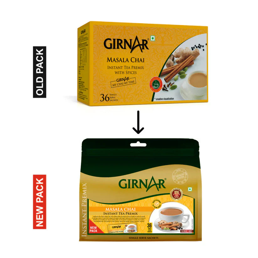 Girnar Premix Masala Chai - 140 gms