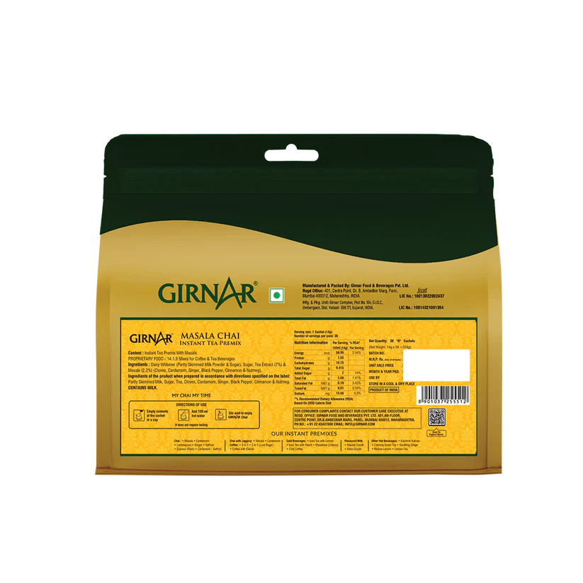 Girnar Premix Masala Chai - 140 gms