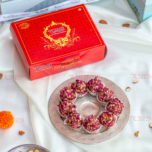 Laxmi Misthan Bhandar Gulab Gulkand Laddu - 500 gms