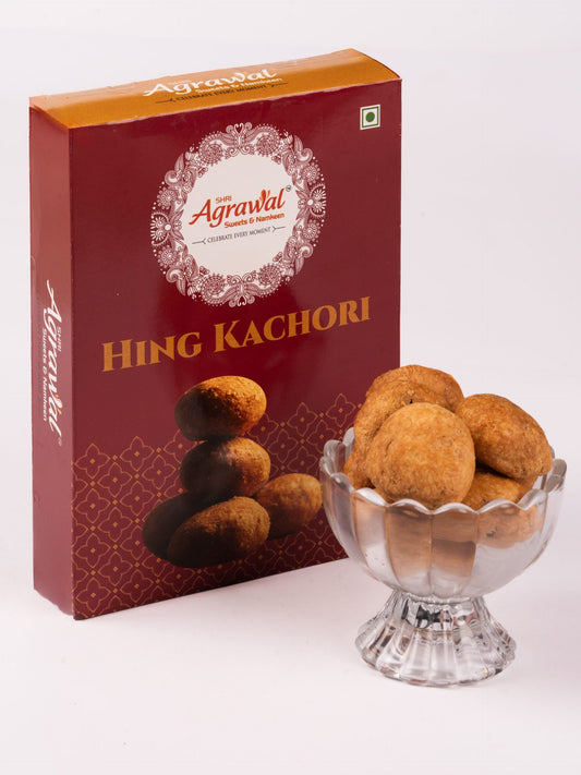 Shri Agrawal Sweets & Namkeen Hing Kachori (Mini) - 250 gms