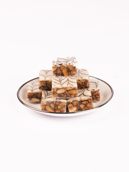 Shri Agrawal Sweets & Namkeen Honey Almond Byte White - 500 gms