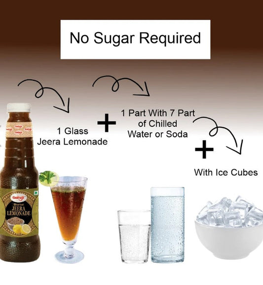 Shree Guruji Jeera Lemonade - 750 ml
