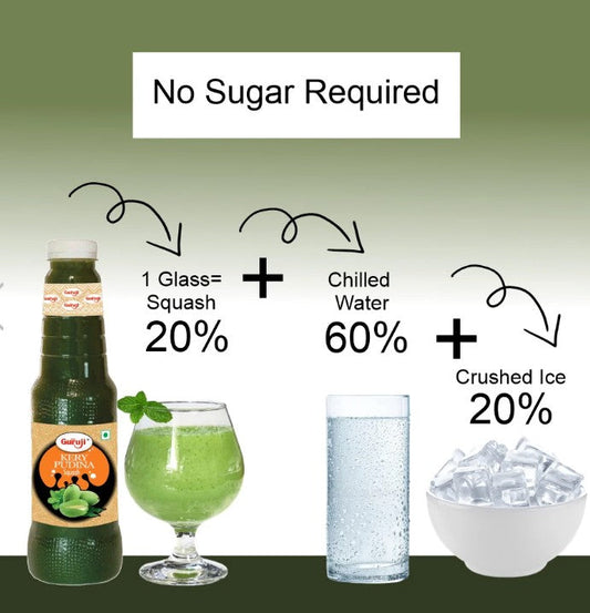 Shree Guruji Kery Pudina - 750 ml