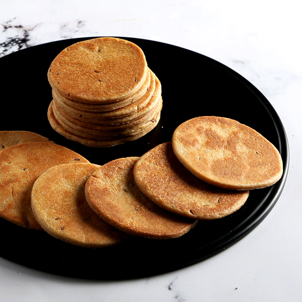 Ganesh Gruh Udyog Pure Ghee Jeera Bhakri - 130 gms