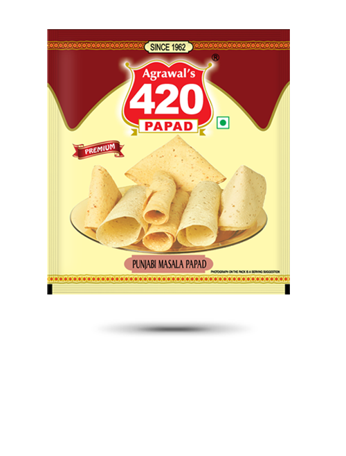 420 Premium Punjabi Masala Papad - 200 gms