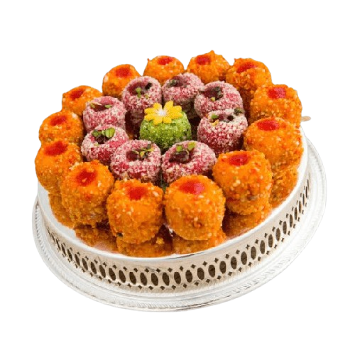 Shree Gangour Sweets Badam Orange - 500 gms