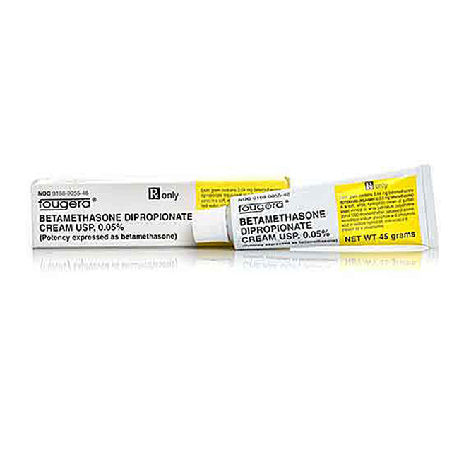 Betamethasone Dipropionate Cream 0.5% By Fougera 15 grams (Rx)