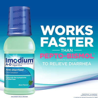 Imodium A-D Anti-Diarrhea Liquid Mint Flavor 4 oz