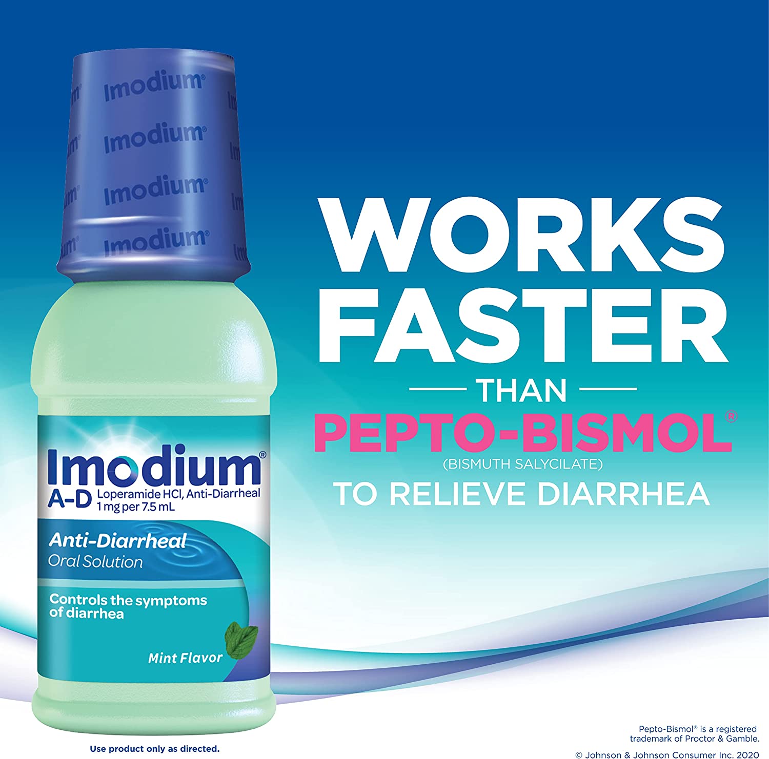 Imodium A-D Anti-Diarrhea Liquid Mint Flavor 4 oz