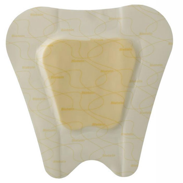 Biatain Sacral 9 x 9 Adhesive Border Dressings (5-Pack)