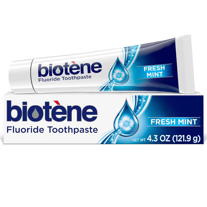 Biotene Dry Mouth Treatment Fluoride Toothpaste, Fresh Mint – Himkhand