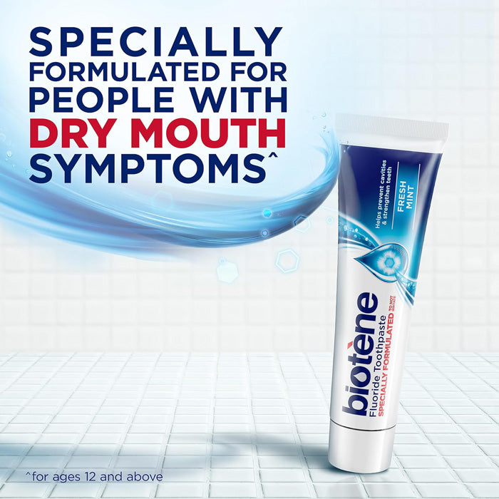 Biotene Dry Mouth Treatment Fluoride Toothpaste, Fresh Mint