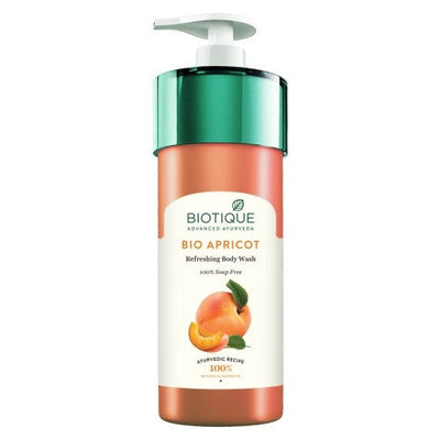 Biotique Bio Apricot Refreshing Body Wash (100% Soap Free)