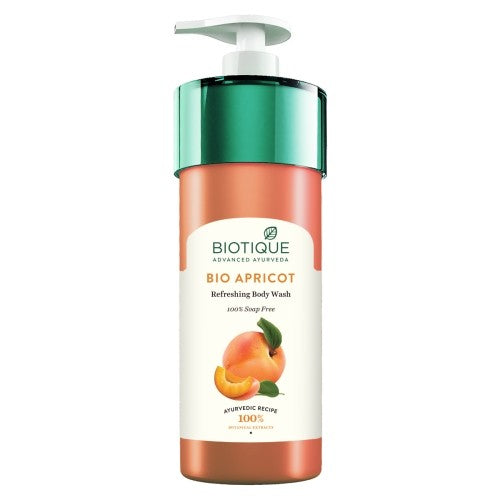 Biotique Bio Apricot Refreshing Body Wash (100% Soap Free)