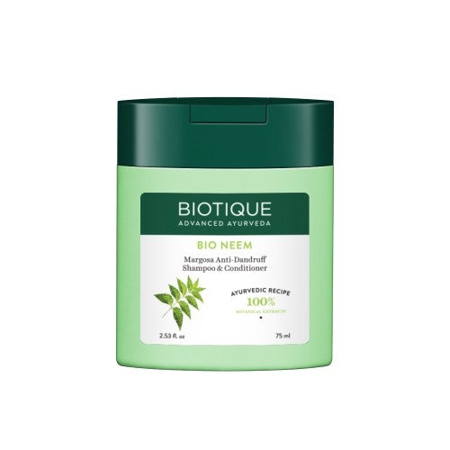 Biotique Fresh Neem Anti-Dandruff Shampoo With Conditioner
