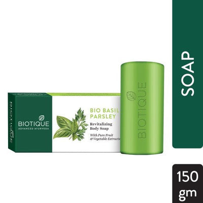 Biotique Basil And Parsley Revitalizing Body Soap