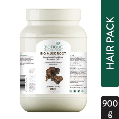Biotique Musk Root Fresh Growth Repair & Regeneration Hair Pack