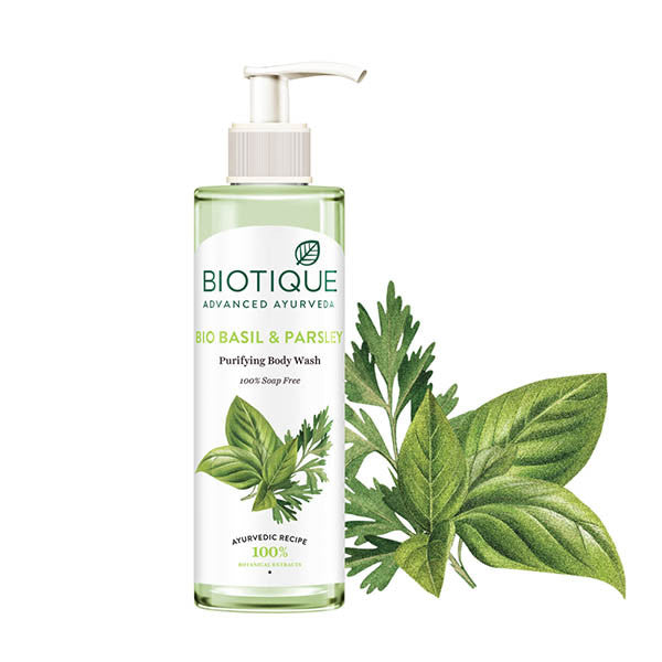 Biotique Basil & Parsley Revitalizing Body Wash - 200 ml