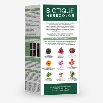 Biotique Bio Herbcolor 4N Brown, 50 gms + 110 ml (Conditioning Color No Ammonia)