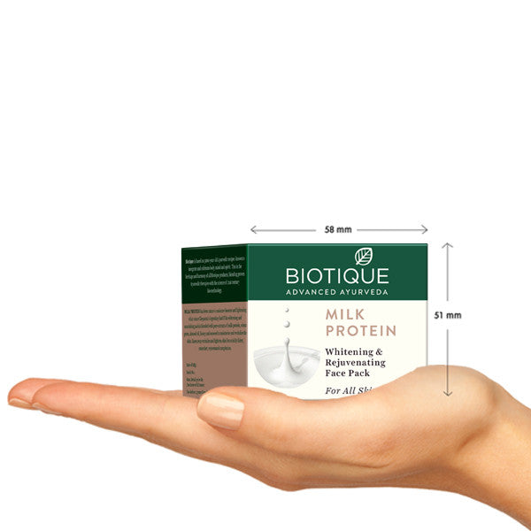 Biotique Milk Protein Instant Glow Brightening Face Pack