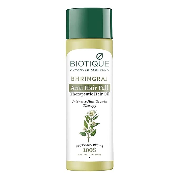 Biotique Bio Bhringraj Therapeutic Hair Oil for Falling Hair