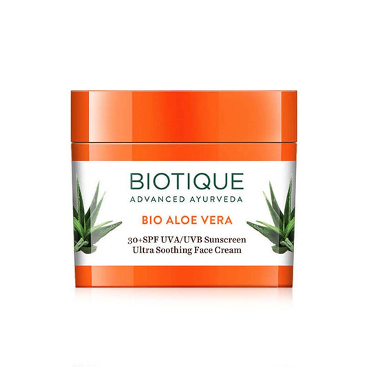 Biotique Sun Shield Aloe Vera Sunscreen Lotion (Cream) 30+ SPF UVB