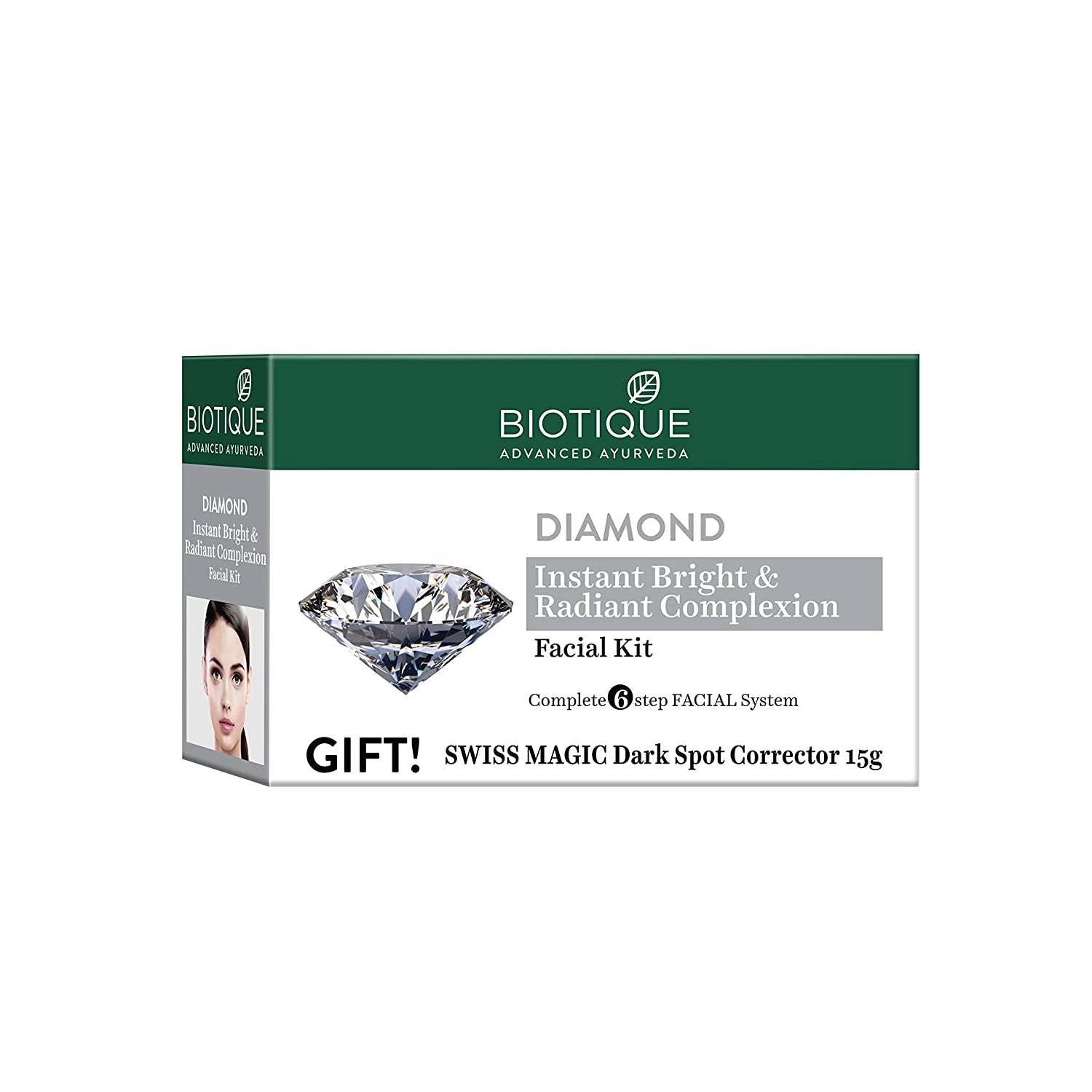 Biotique Diamond Instant Bright & Radiant Complexion Facial Kit