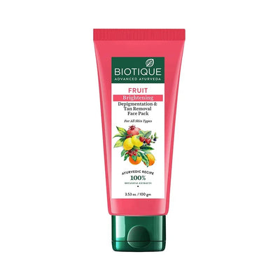 Biotique Fruit Brightening Depigmentation & Tan Removal Face Pack