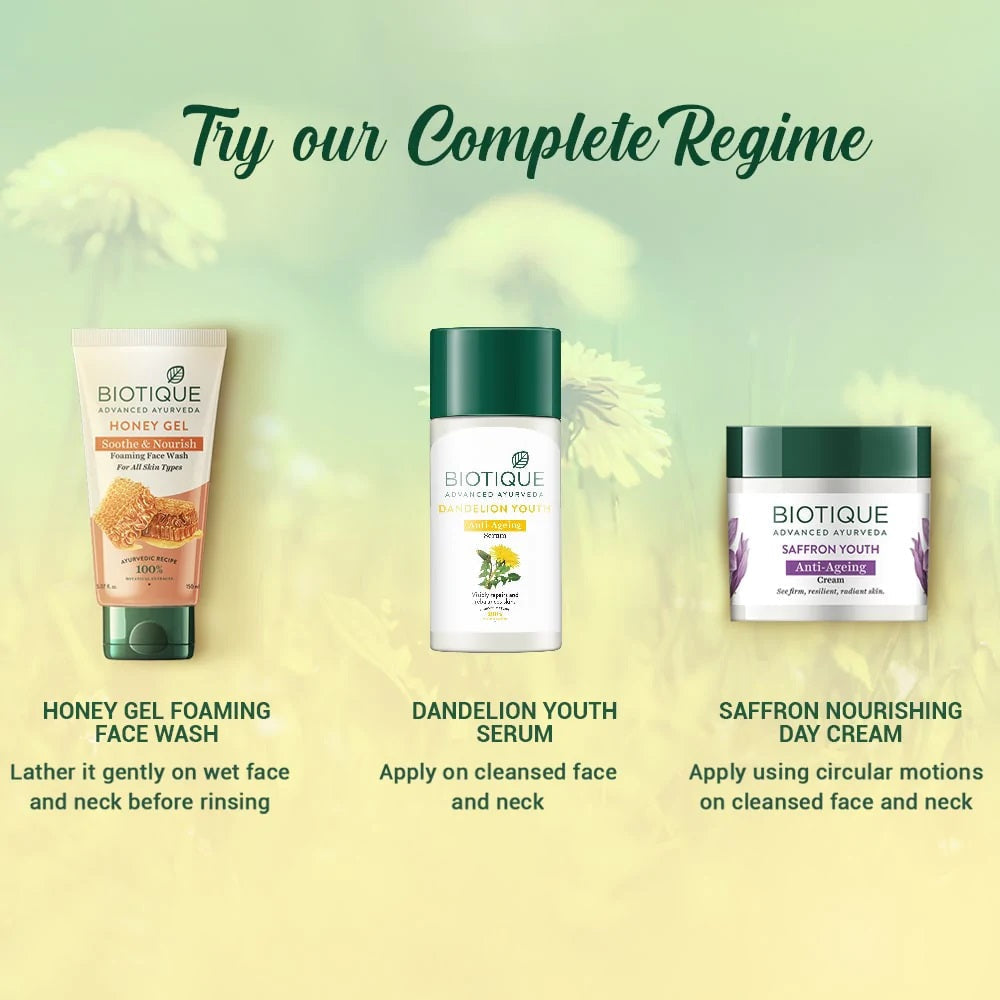 Biotique Dandelion Youth Anti-Ageing Serum