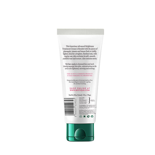 Biotique Face Glo Advance Brightening Fruit Cream (50 gm)