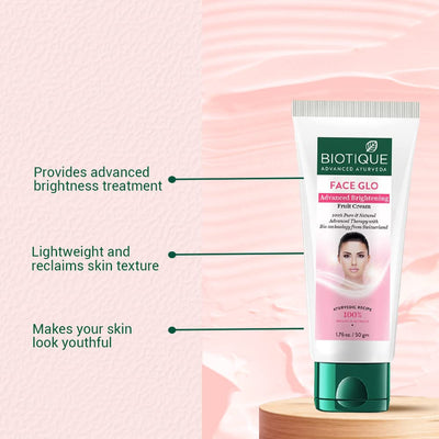 Biotique Face Glo Advance Brightening Fruit Cream (50 gm)