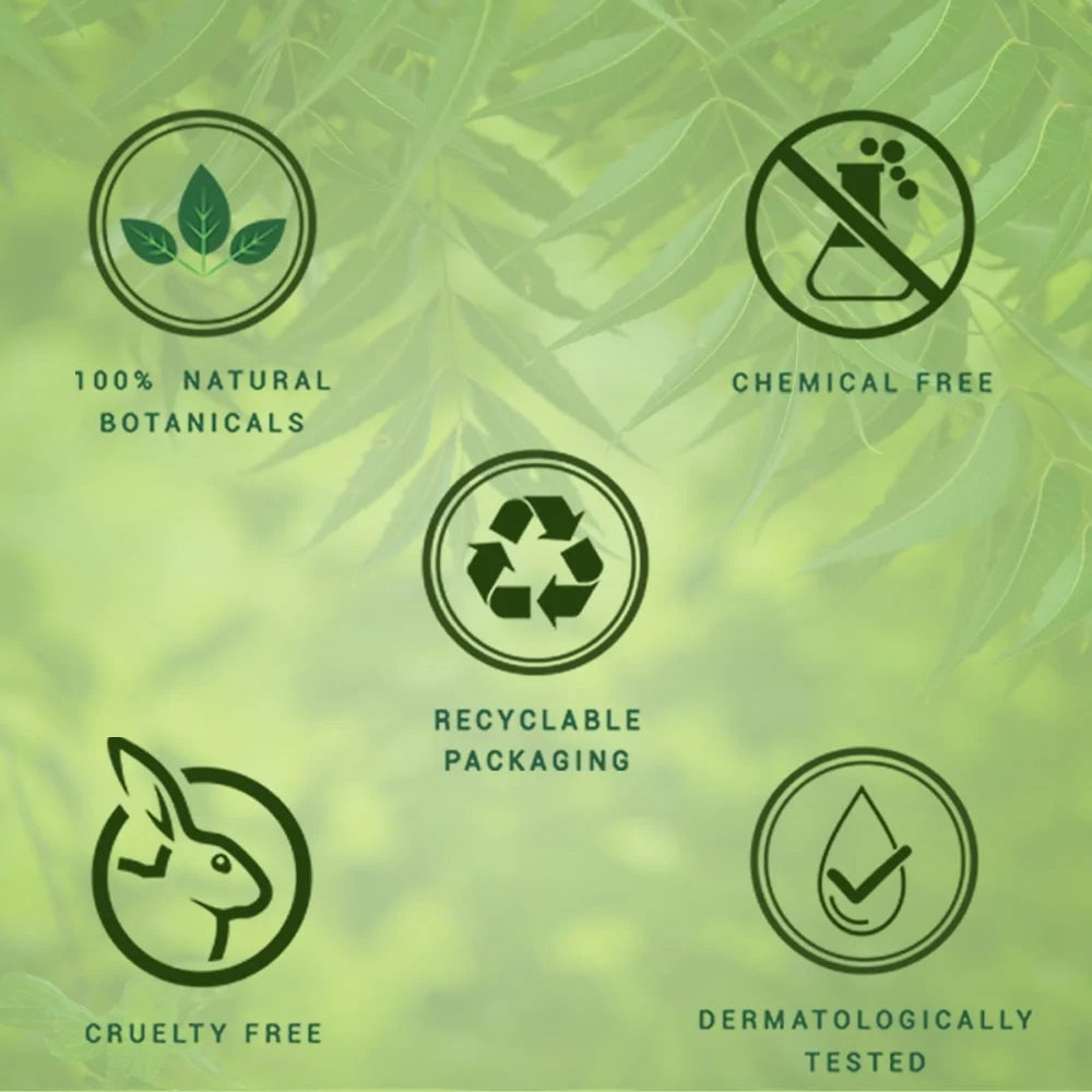 Biotique Fresh Neem Anti-Dandruff Shampoo With Conditioner