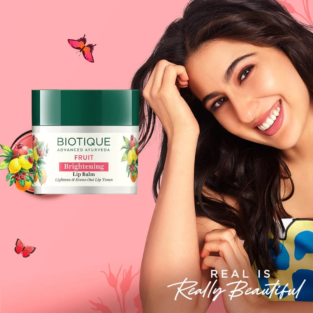 Biotique Fruit Brightening Lip Balm (12 gm)