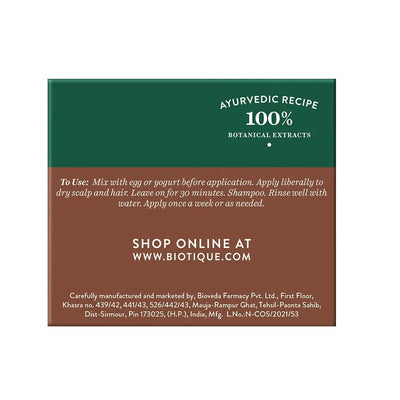 Biotique Musk Root Fresh Growth Repair & Regeneration Hair Pack