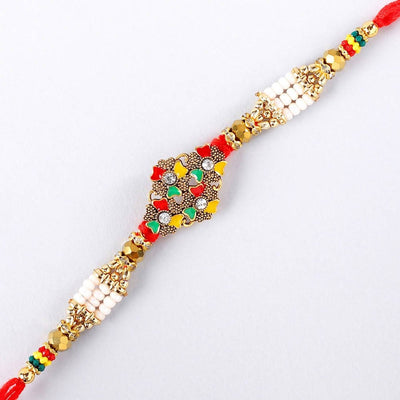 Alluring Meenakari Rakhi
