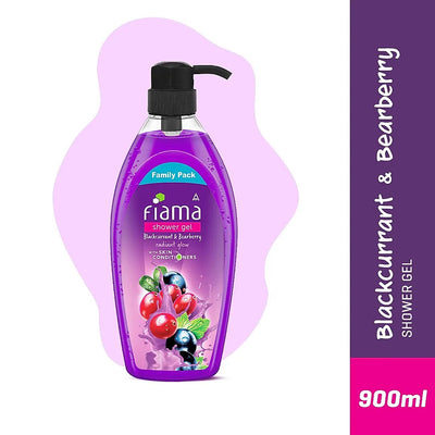 Fiama Shower Gel Blackcurrant & Bearberry Body Wash for Radiant Glowing & Hydrating Skin