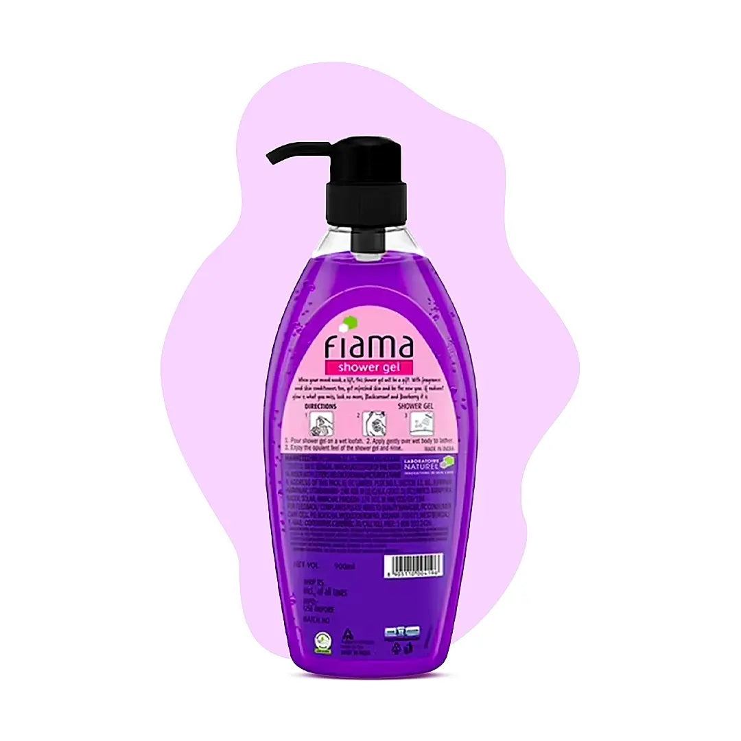 Fiama Shower Gel Blackcurrant & Bearberry Body Wash for Radiant Glowing & Hydrating Skin