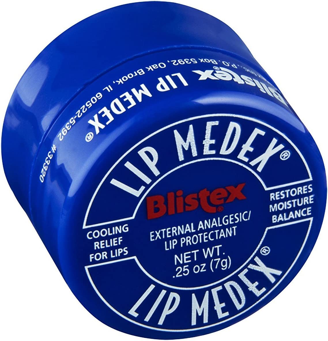 Blistex Medicated Lip Medex Jar 0.25 oz