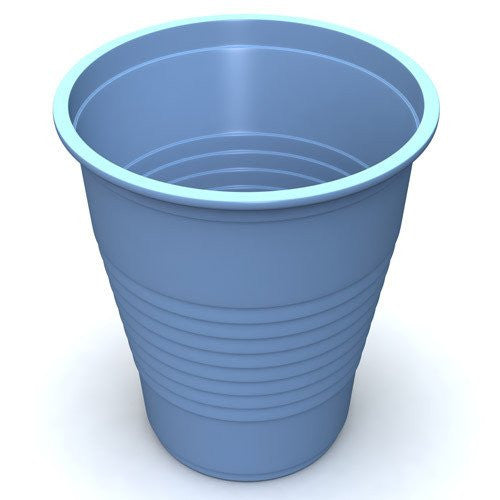 Colored Plastic Drinking Cups, 1000/Case