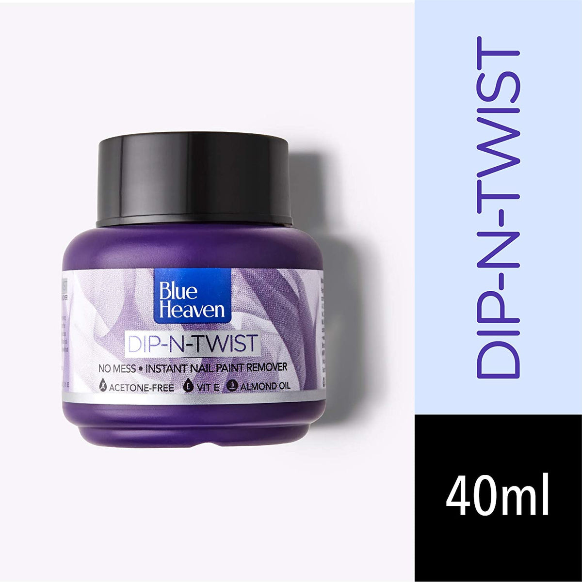 Blue Heaven Dip & Twist Nail Paint Remover (40 ml)